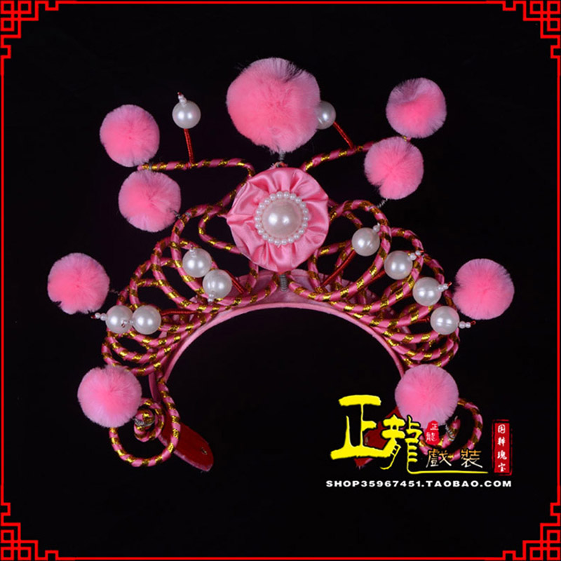 顺平穆桂英花木兰盔帽 女兵额子