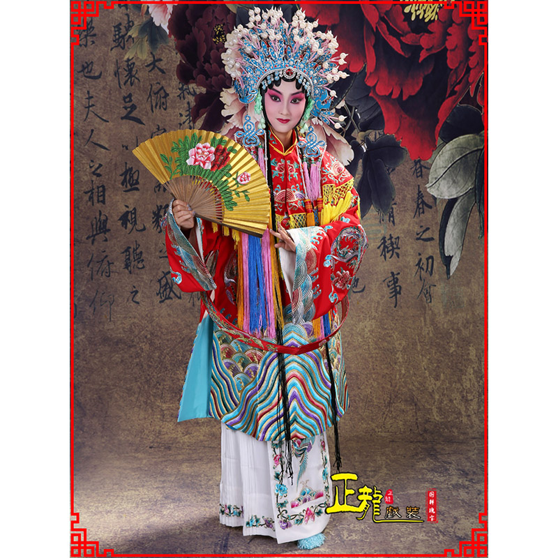 顺平凤袍杨贵妃贵妃醉酒 软绉团凤女蟒