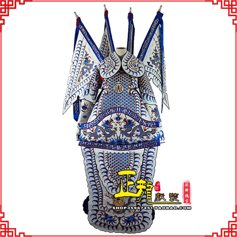 顺平武生武将大靠祥龙勾金